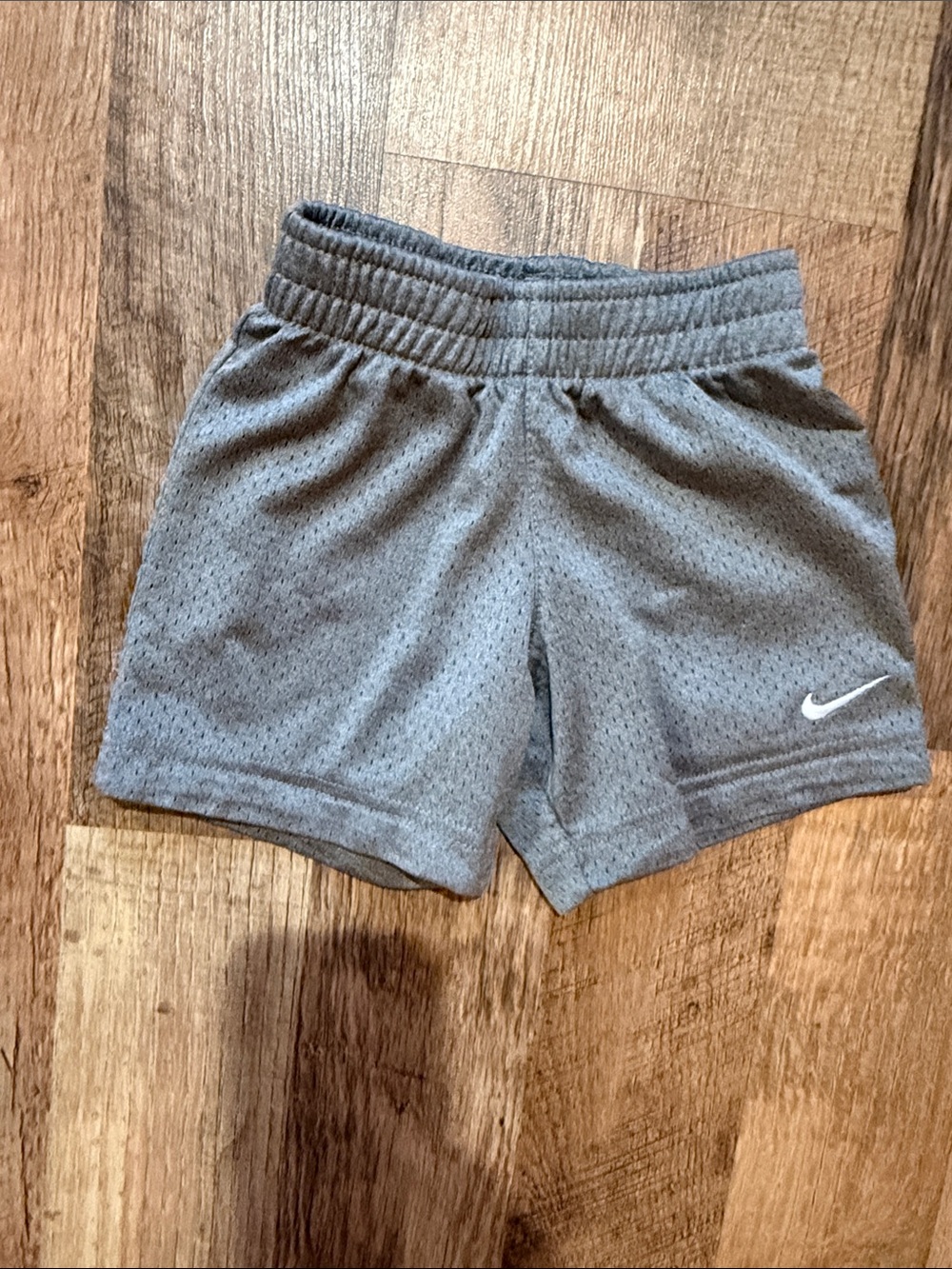 Nike Kids Gray Mesh Athletic Shorts - Size 2t
